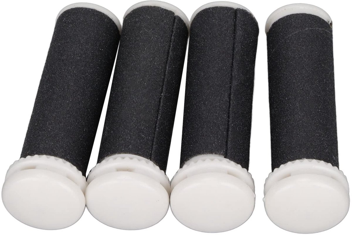 Dailygoods - Micro Pedi Vervangingsrollen - 4 stuks - Voor een zijdezachte huid - Vervangingsrol voor voetvijl - Geschikt voor voetpedicure - 5 cm