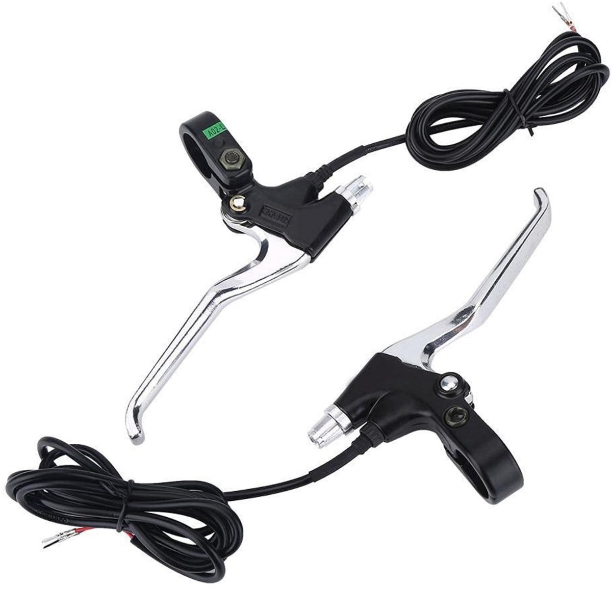Dailygoods - Fietsremhendels - Set van 2 - Aluminium en Plastic - Geschikt voor 22.5mm Handvatten - Duurzaam en Betrouwbaar - Eenvoudige Installatie -...