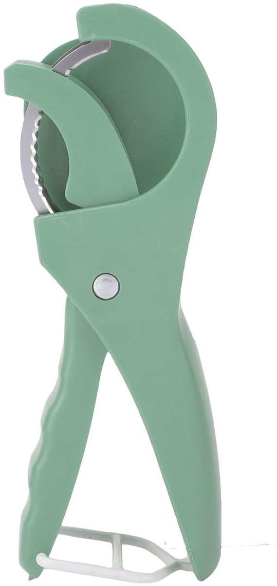 Dailygoods- Bananensnijder Roestvrij Staal - Groentensnijder - Fruit Snijder - Antisliphandgreep - Uniforme Plakjes - Duurzaam Ontwerp - Groentesnijder