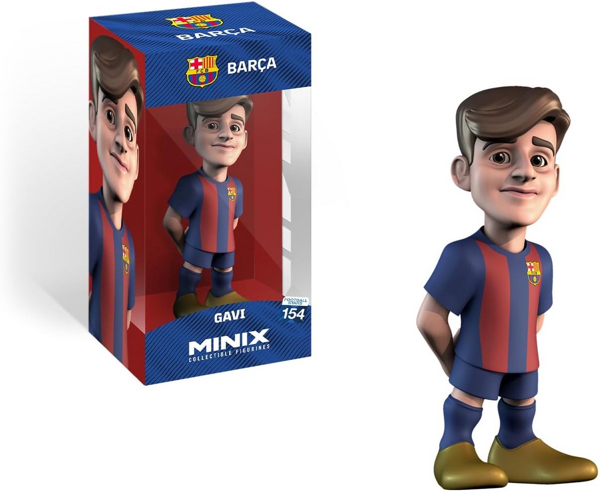 Verzamel figuur - Voetbalster replica - Sport memorabilia - Officieel gelicentieerd - 12 cm - Multicolor