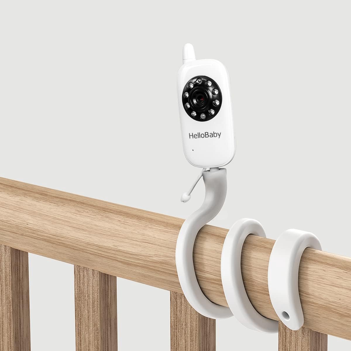 Flexibele Camera Mount - Draaibare Beugel - Babykamer Bewaken - Zonder Boren - 43 cm Lengte - Zwart