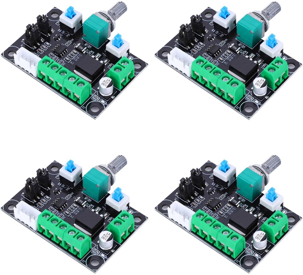 Dailygoods- Stappenmotor Controller - Puls Signaalgenerator - Positieve/Negatieve Rotatiecontrole - Aandrijfregelaar - Kunststof - Afmetingen 38,6 x 58 mm - Motorcontroller