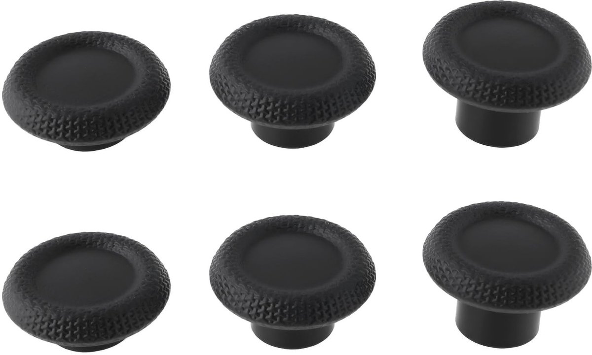 Dailygoods- Joystick Vervangingsset 6 Stuks - Compatibel met PS5 Controller - Duurzaam ABS-Materiaal - Eenvoudig te Installeren - Verbeterde Game-ervaring