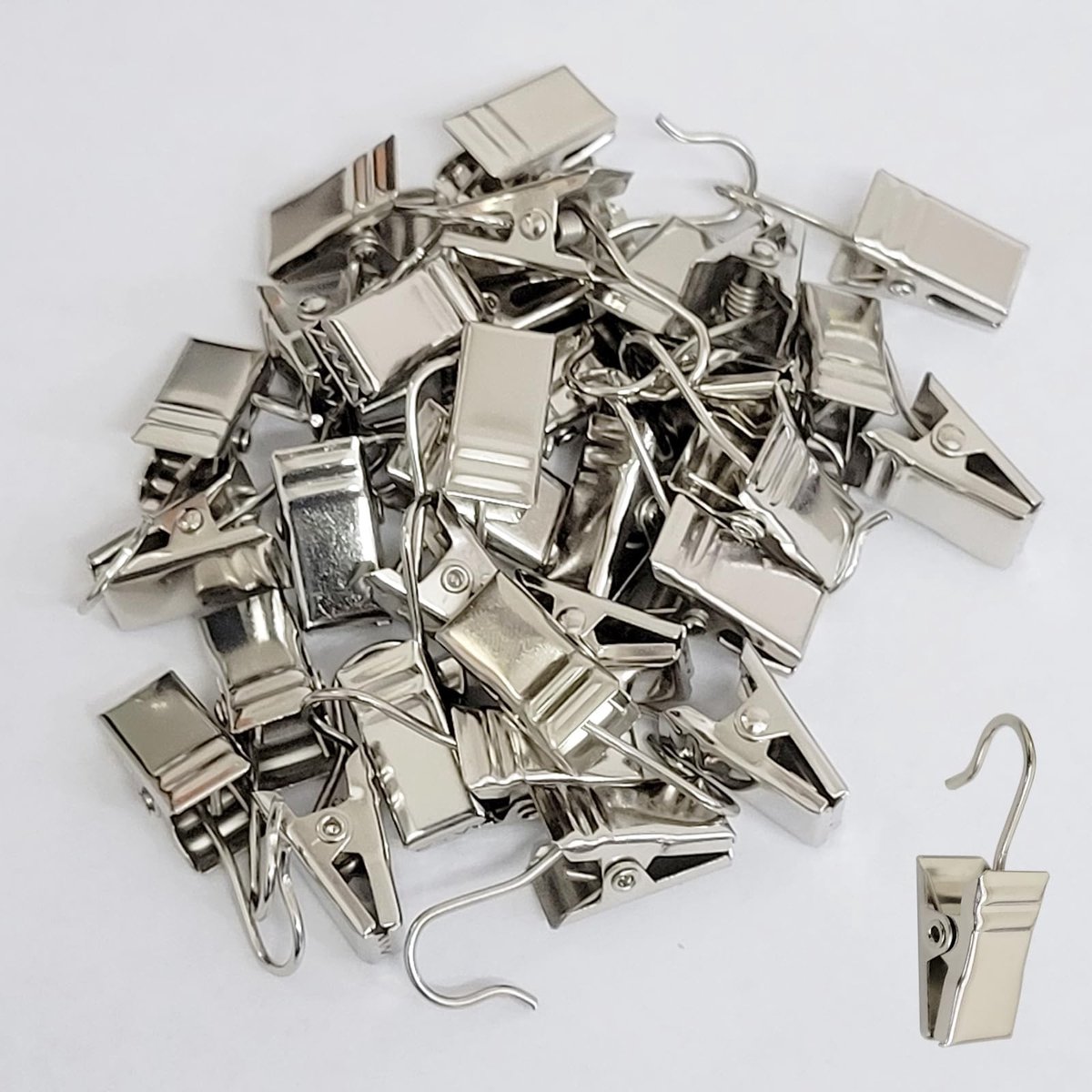 Dailygoods- Daklicht Clips 200 Stuks - Hoogwaardige Materialen - Voor Kerstlichten/Banners - Eenvoudige Installatie - Compact Ontwerp - Lange Levensduur - Lichtclips