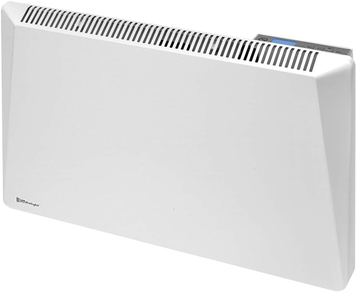 Elektrische Convector - Wandverwarming Convectie - Ruimte Verwarmen - Energiebesparend - 1000 Watt - Wit
