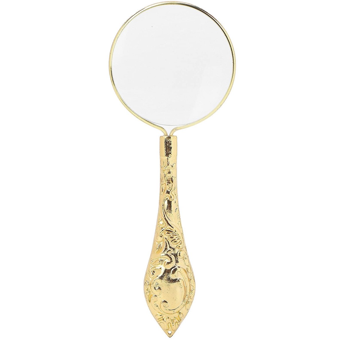 Dailygoods - Handheld Vergrootglas met Metalen Handvat 5x Vergroting