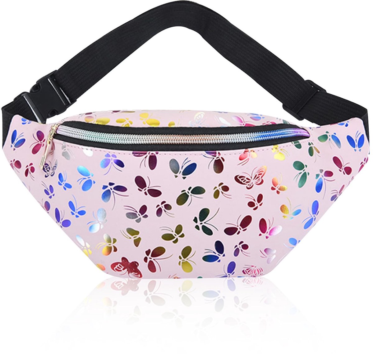 Dailygoods- Heuptas Dames - Verstelbaar - Waterdicht - Modieus - Compact - Geschikt voor Sport/Wandelen - Buiktas