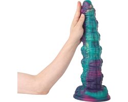 Banoch | Dildo XXL "Skull" siliconen | 41 cm lang | ∅ 10 cm | fantasy monster | Zuignap | zeer groot
