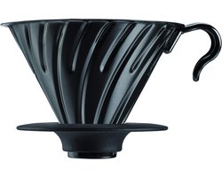 Koffiemolen Handmatig - Koffiezetapparaat Accessoire - Verse Koffie Maken - Snel en Eenvoudig - 25 cm Hoog - Zwart