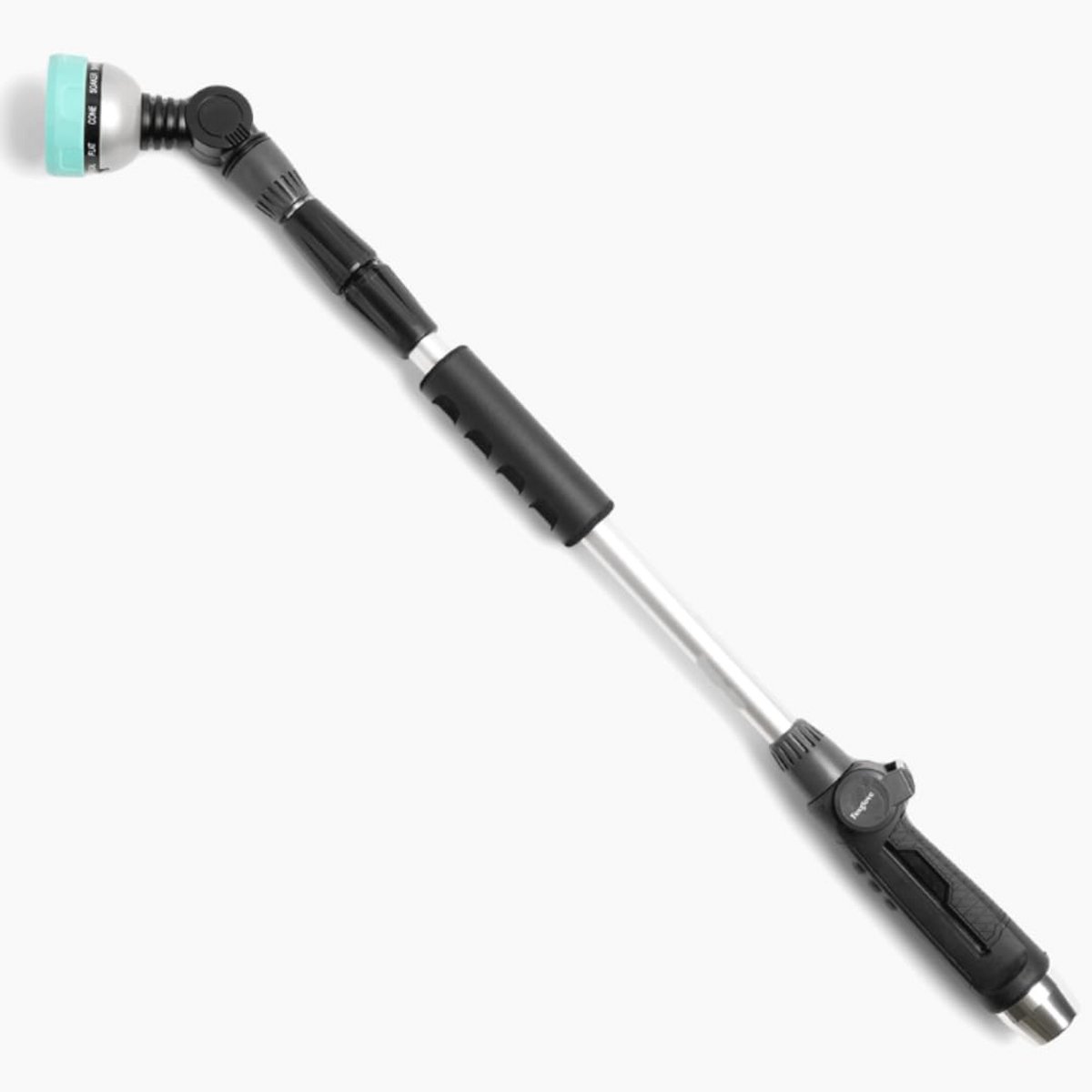 Uitschuifbare Tuinslang - Waterstaf Gieter - Planten Water Geven - 180 Graden Kop - Tot 36 Inch - Grijs