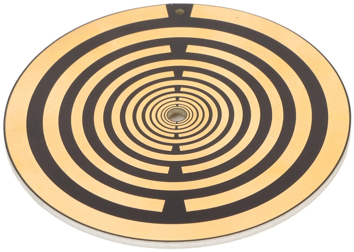 Dailygoods- Energieschijf 3 Inch - Gepolariseerde Energieschijf - Vermindert Negatieve Energie - Balanceren EMF-Straling - Ondersteunt Meditatie - Verbetert Waterkwaliteit - Energieplaat