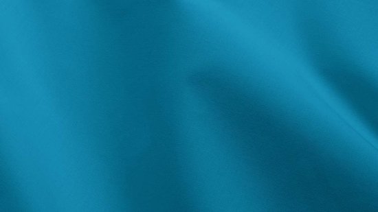 Gros plan détaillé de coton percale turquoise.