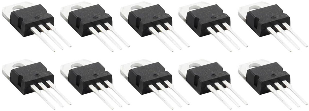Darlington Transistor - NPN Transistor Spanningsregelaar - Elektronische Projecten - Thermische Overbelastingsbeveiliging - 100V 5A - Niet van toepassing