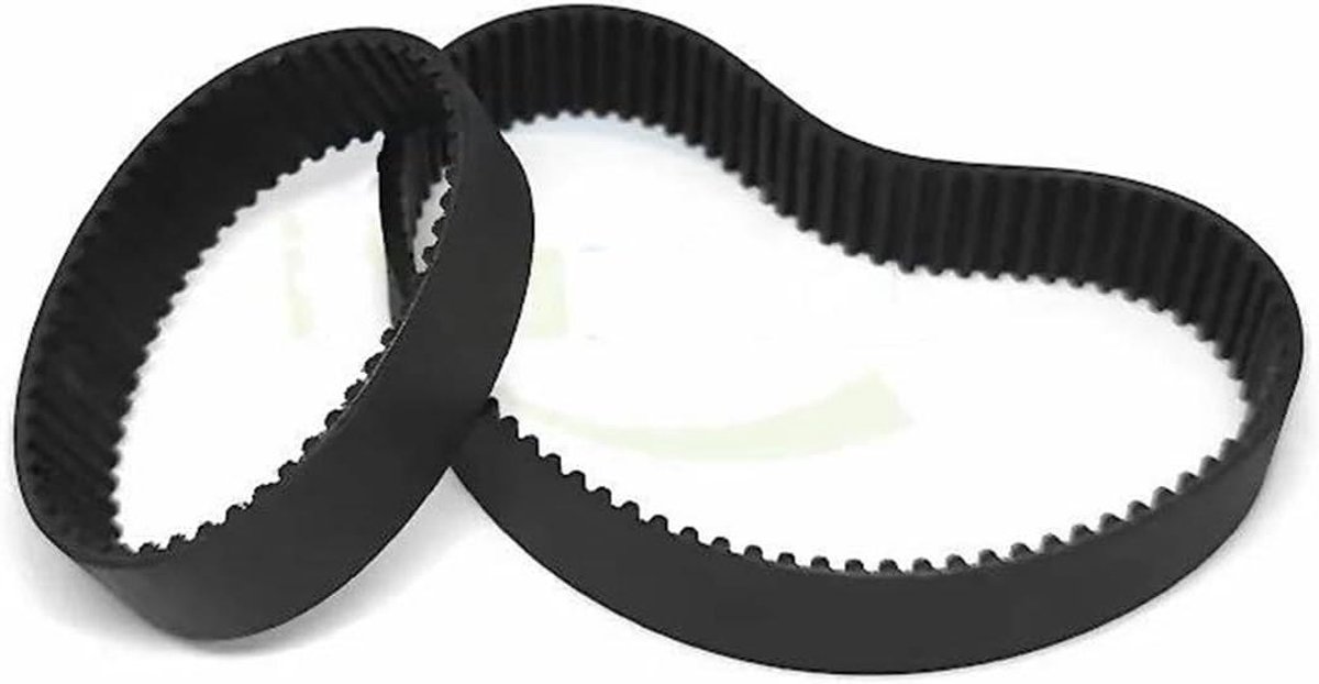 Tandriem - Motorriem - 3D Printen - HTD 3M Rubber - 372mm x 15mm - Zwart