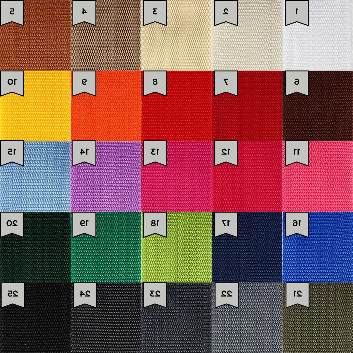 Webbing Band - Gurtband Bandmateriaal - Tassen Maken - Scheurvast Polypropyleen - 4 Meter - Verkeer Groen
