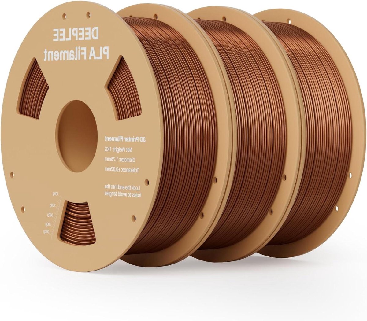 Silk PLA Filament - 3D Printer Filament - Decoratieve Modellen Maken - Glanzende Zijde Afwerking - 1.75 mm 3 kg
