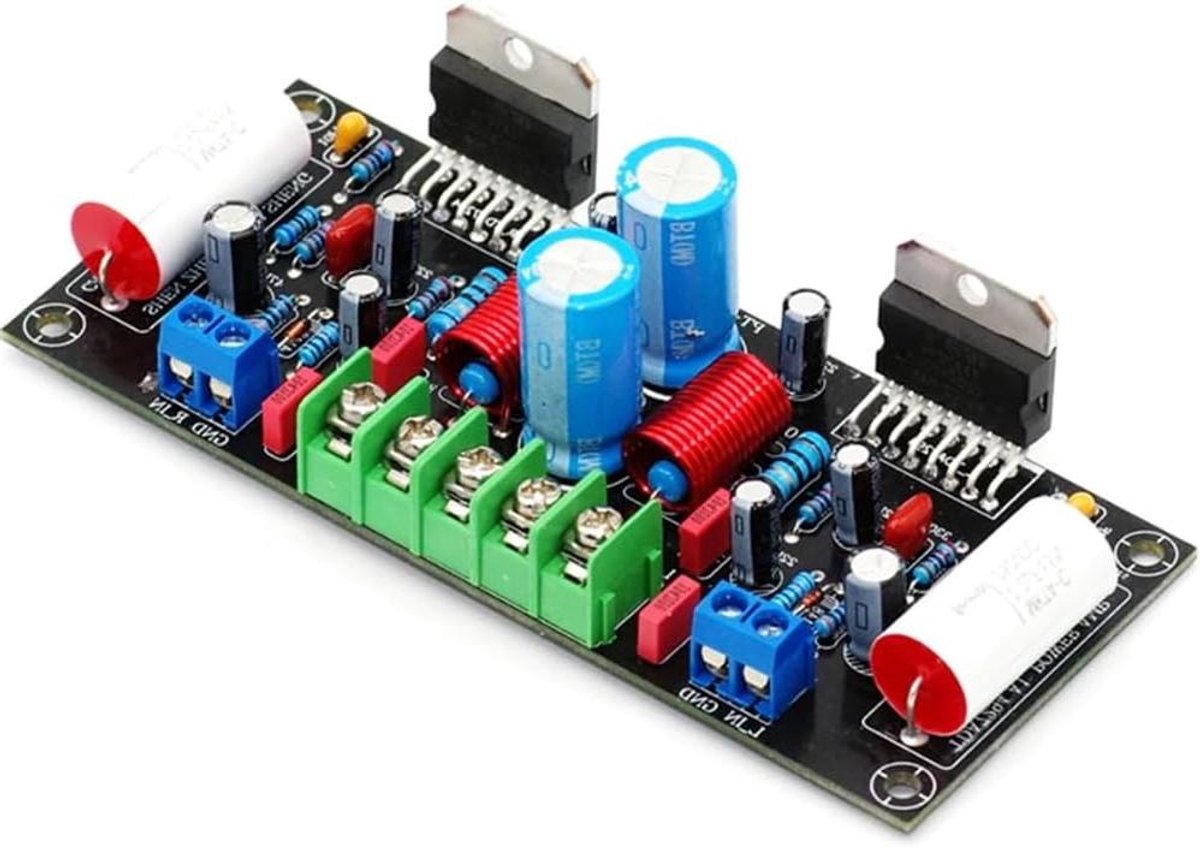 Audioversterker Printplaat - HiFi Module - Muziek Luisteren - Tweekanaals 200W - 14 x 9 cm - Zwart