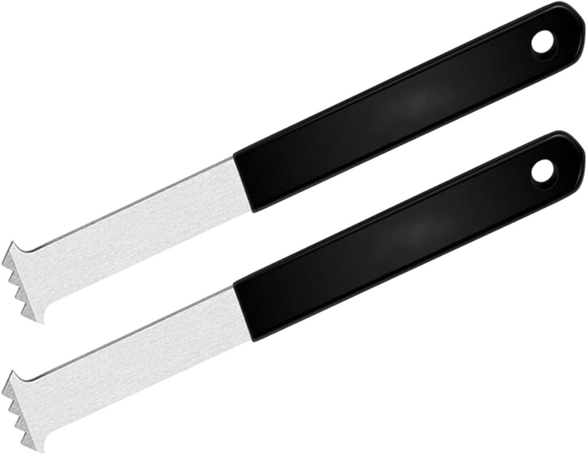 Tegel Uittrekker - Bestratingsgereedschap - Buitenwerk Herstellen - Antislip Handgreep - 23 cm - Zwart