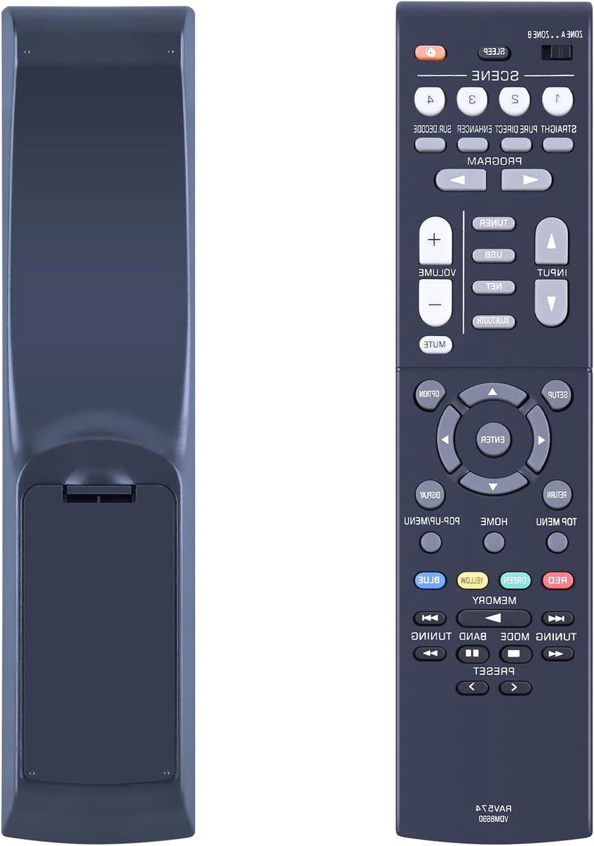 Universele Afstandsbediening - Vervangende Controller - TV Bediening - Directe Werking - 10 Meter Bereik - Zwart
