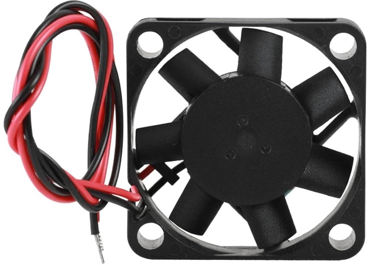 Ventilator - Koeler - 3D Printer - Magnetisch Lager - 40x40x10mm - Zwart