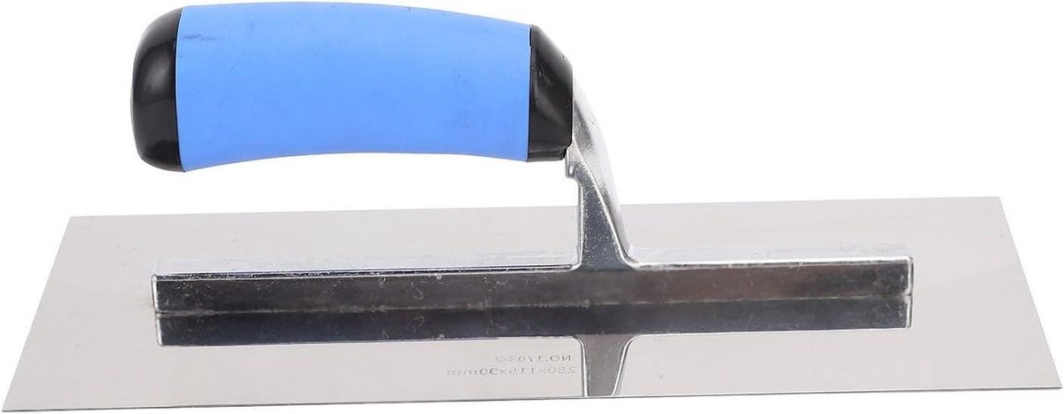 Beton Troffel - Afwerkspaan - Beton Afwerken - Ergonomische Grip - 28 cm - Zilver