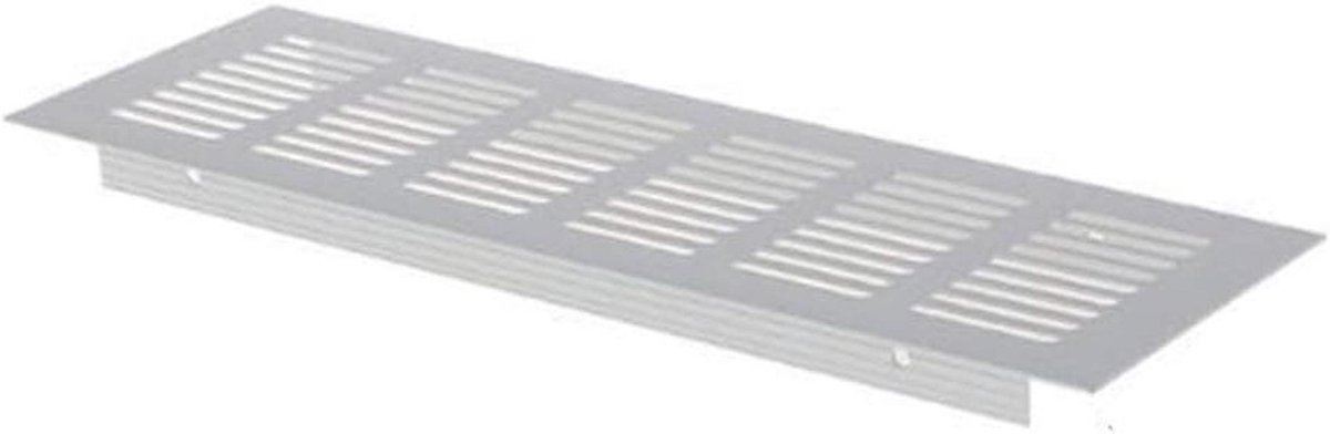 Ventilatierooster - Geperforeerde plaat - Ruimtes ventileren - Anti-corrosie - 30 cm - Zilver