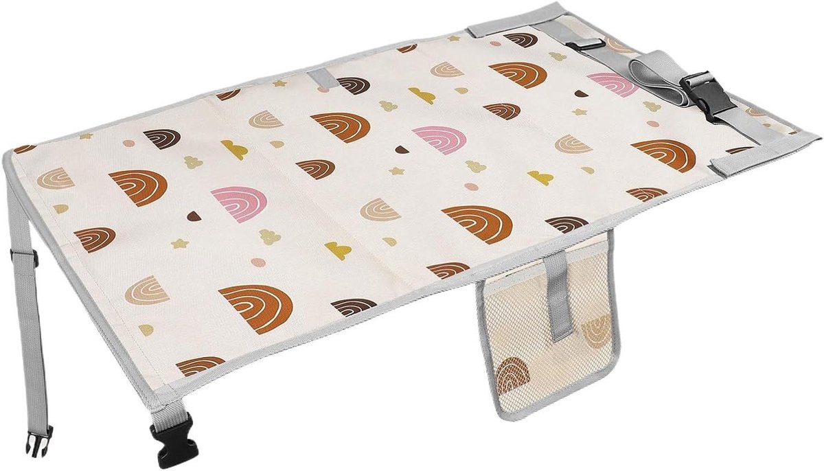 Babyvliegtuigstoelverlenger - Reisbed peuter - Comfortabel reizen - Waterdicht en opvouwbaar - 76 x 445 cm - Enkele Attribuut