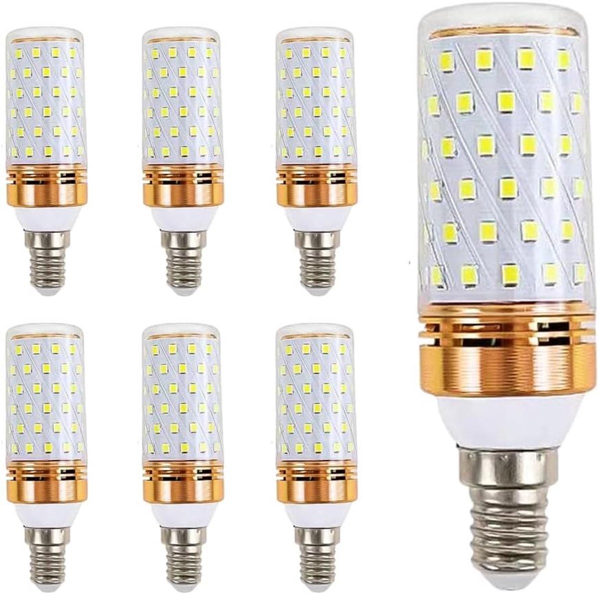 LED Lamp E14 - Kleine Fitting - Huis Verlichten - Energiebesparend Model - 9 Watt - Koud Wit