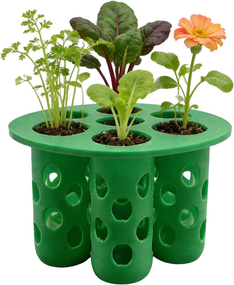 Zaailingen Bak - Kweekbak Hydrocultuur - Planten Kweken - Zichtbare Wortelgroei - Klein 6.5x4cm - Doorzichtig