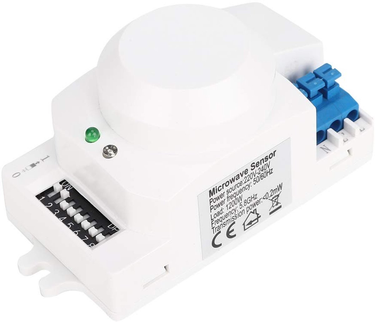 ONF3 - Detectiesysteem - Bewegingssensor - Intelligente bediening - ABS - Omnidirectionele detectie - Elektronische bescherming - Geschikt voor ...