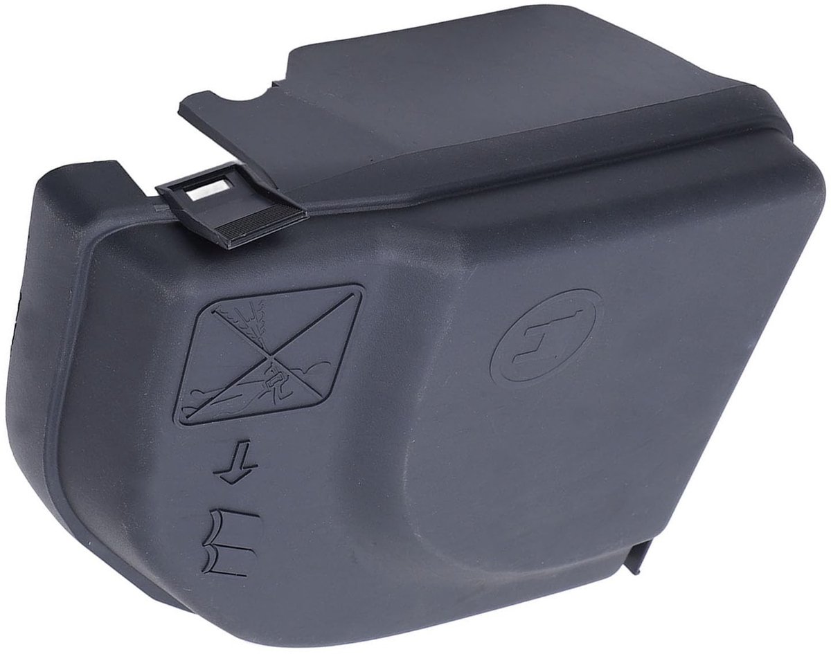 Allecto - Zekeringkast Cover Panel - ABS Plastic - Vervangingsonderdeel - Zwart - Geschikt voor C4L C4 DS 5LS DS6 DS 4 S