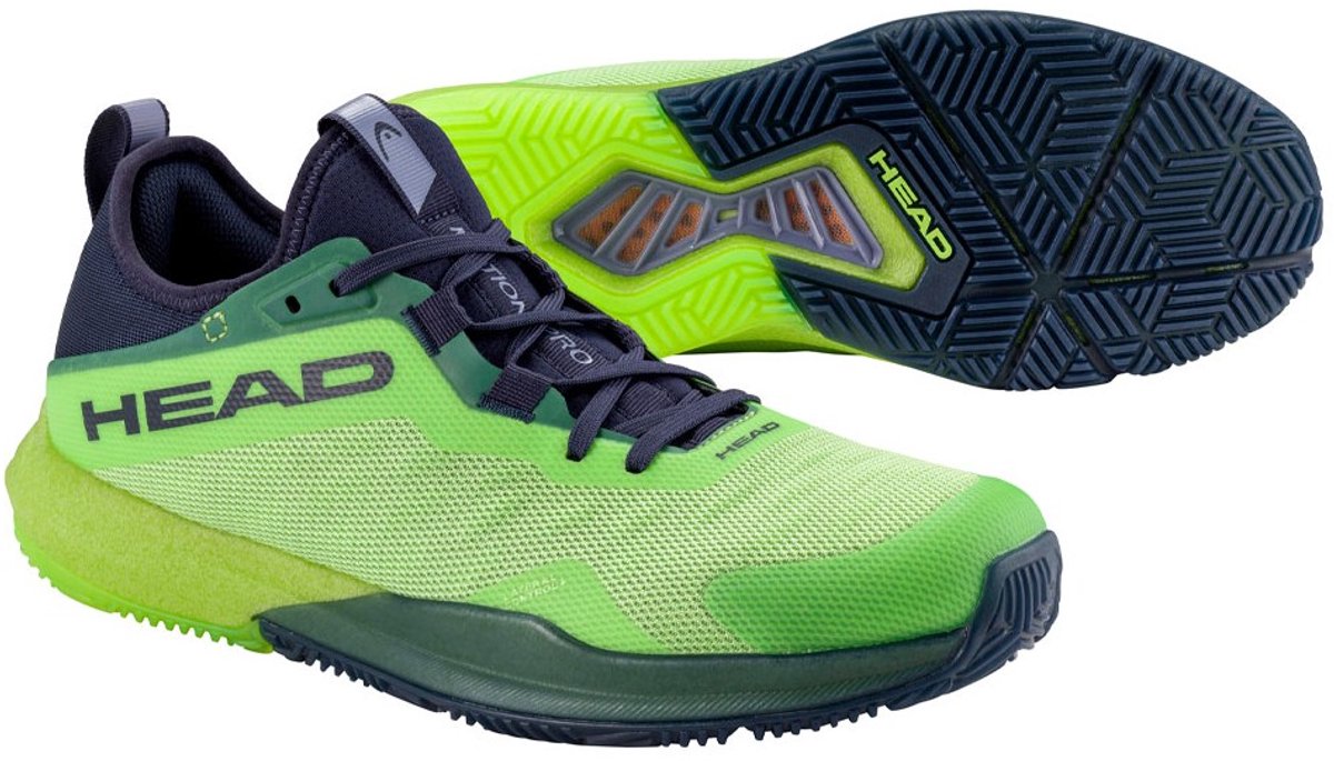 Motion Pro Padel Tennisschoen Heren Lime/ 9 5 Marineblauw