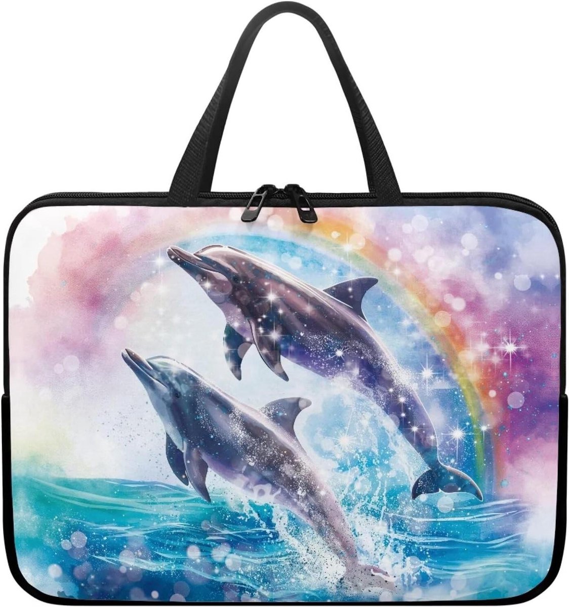 Laptop Sleeve - Computer Tas - Veilig Vervoer - 360° Bescherming - 13 inch - Zwart