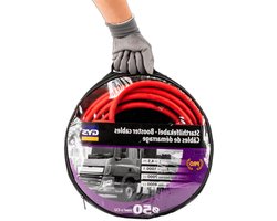 Startkabels - Autostarter - Accu Starten - Tot 1000 A - 2x45 m - Zwart