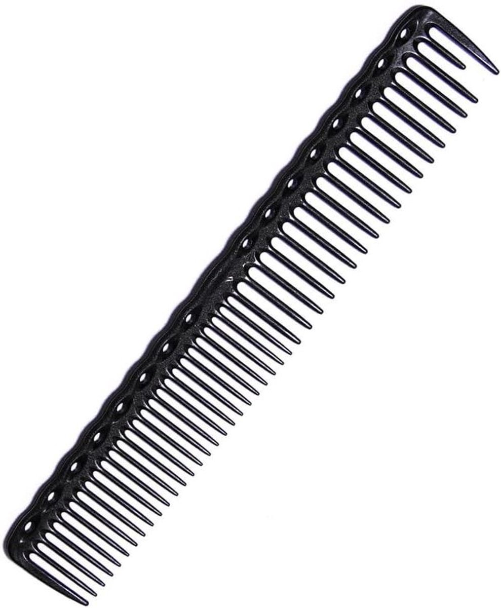 Carbon Kam - Haarkam Styling - Haar Stylen - Professionele Kwaliteit - 18.5 cm - Zwart