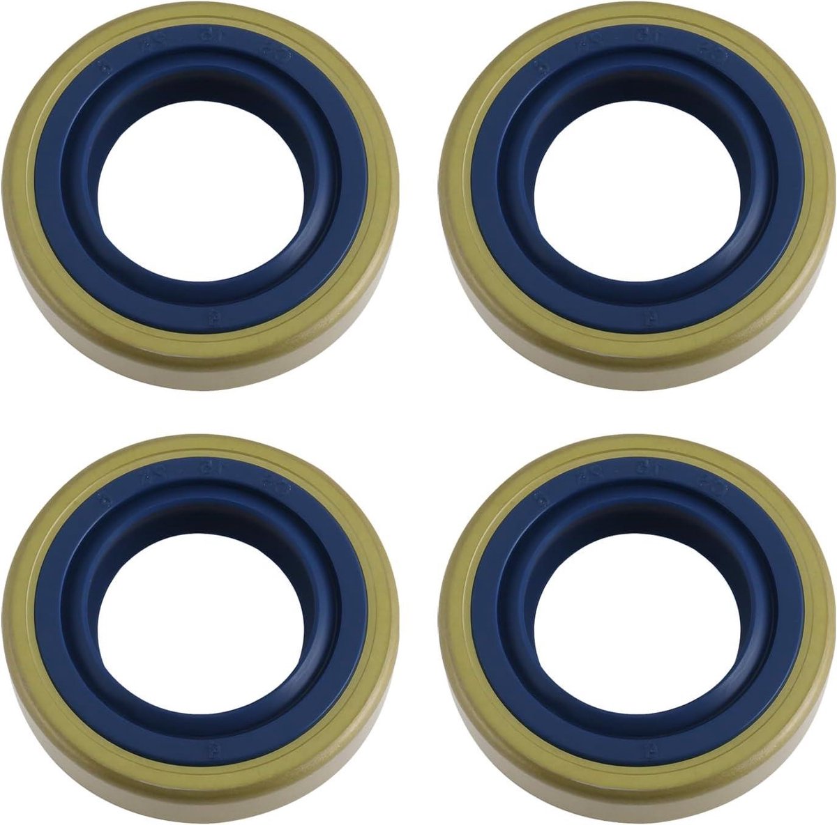 Kettingzaag Oliekeerring - Afichtingsring - Olielekkage Voorkomen - Duurzaam Rubber Metaal - 4 Stuks 26mm - Zwart