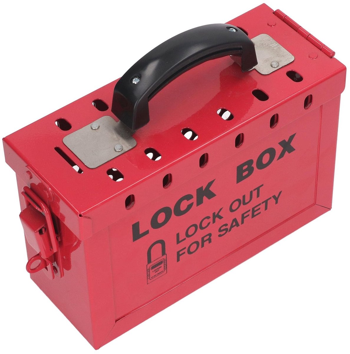 Allecto - Spacnana Lockout Tagout Group Lock Box - Draagbare Veiligheidsoplossing met Ergonomisch Handvat