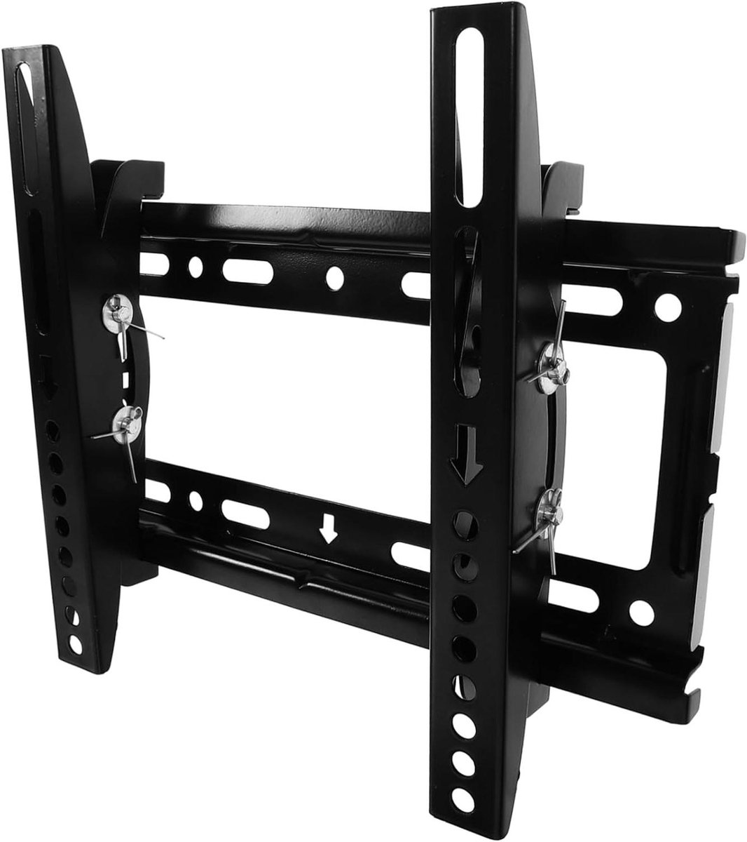 Tv Beugel - Wandmontage - Ruimte Besparen - Verstelbare Kanteling - 17-43 Inch - Zwart
