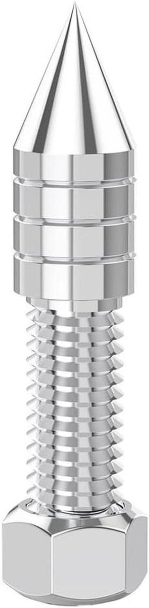 Luidspreker Spikes - Isolatie Voet - Geluid Verbeteren - Verstelbare Hoogte - M6 - Zilver