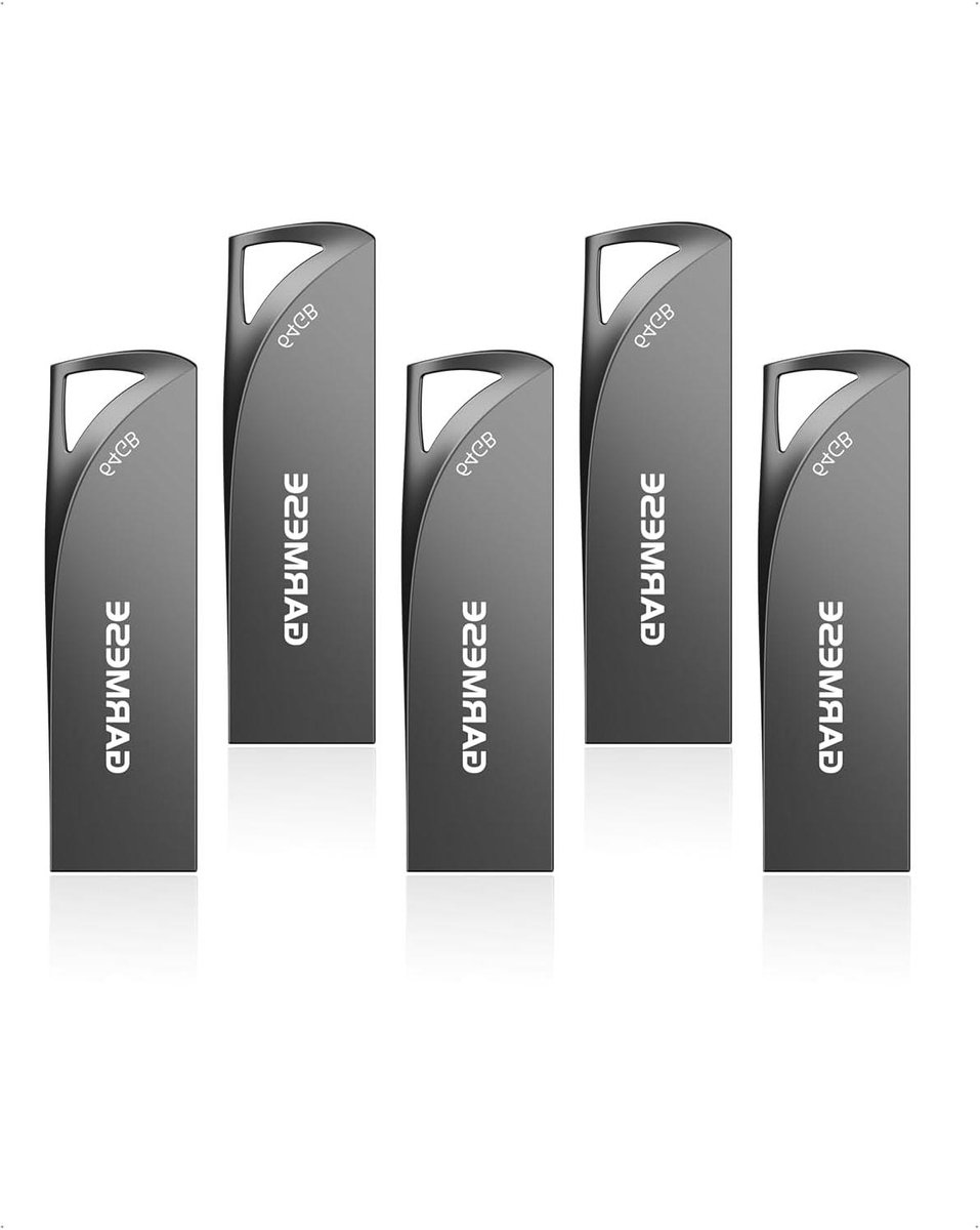USB sticks - Geheugensticks - Data opslaan - Waterdicht metaal - 64 GB - Grijs