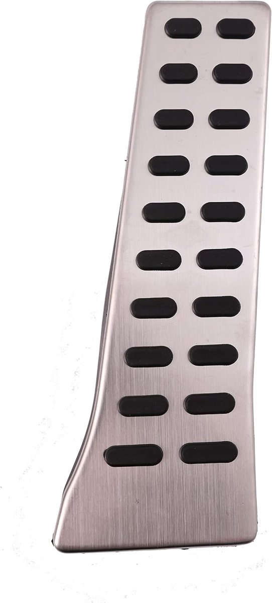 Pedaal Covers - Antislip Pedalen - Handgeschakelde Auto - Roestvrij Staal - 3 Delig - Zilver van Merkloos — afbeelding 4