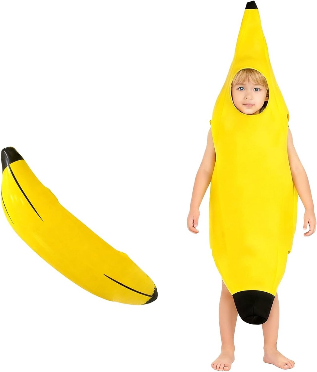 Lichtgewicht Fruit Kostuum voor Kinderen - Grappige Tuniek voor Halloween, Feestjes en Cosplay