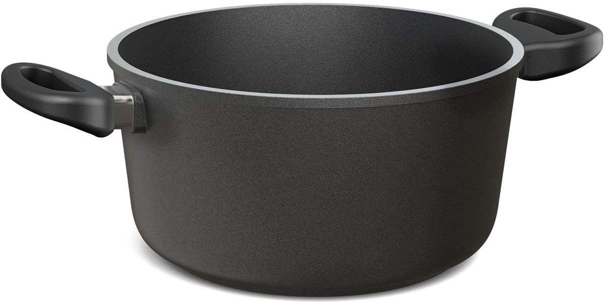 Hoffmann CLASSIQ kookpan - Ø 24 cm - 3,6 liter - Antikleef - Twee zijgrepen - Zonder deksel - Gemaakt in Duitsland