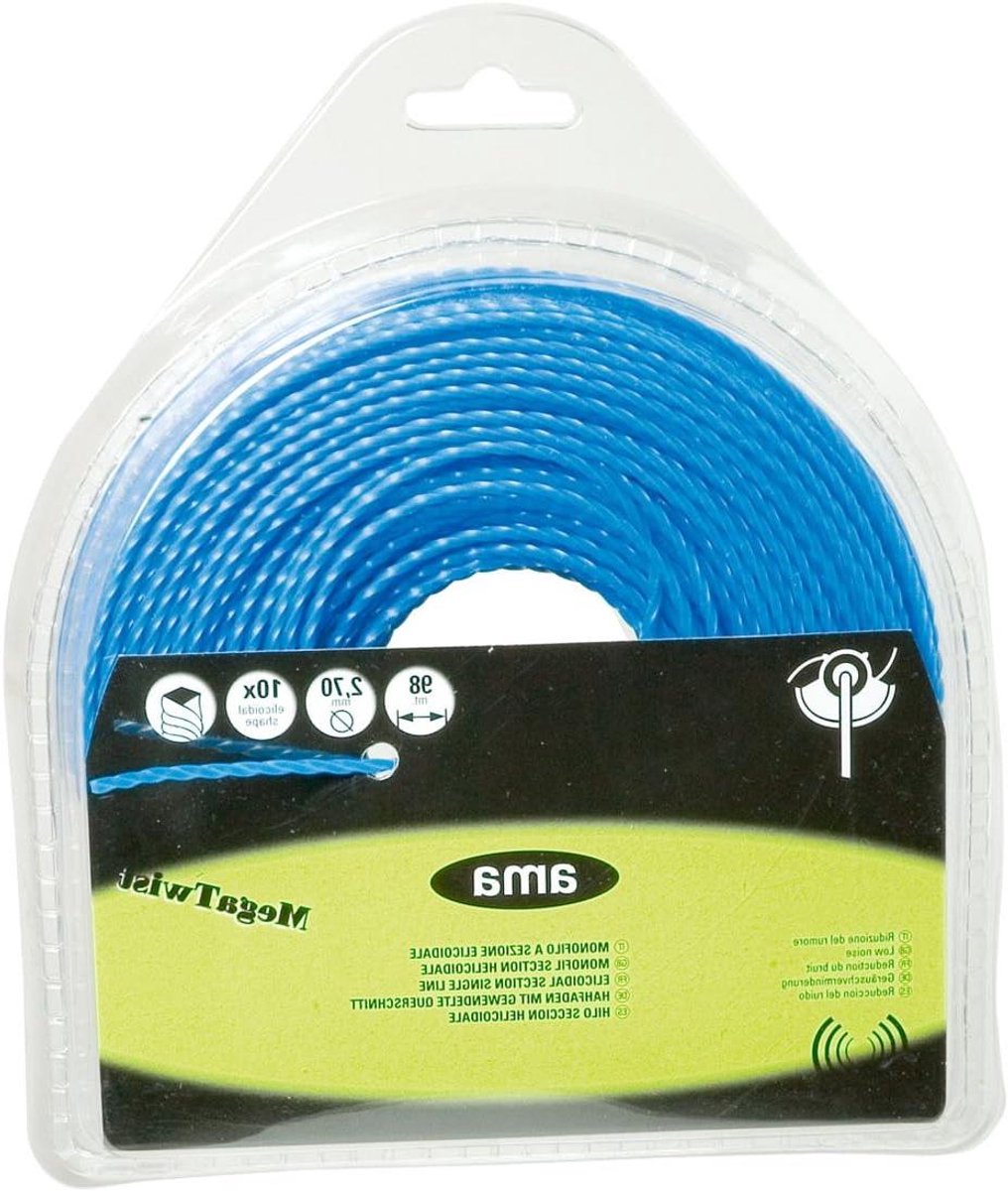 Monofilament draad - Schroefdraad met sectie - Gras maaien - Spiraalvormige sectie - 59m - Niet gespecificeerd