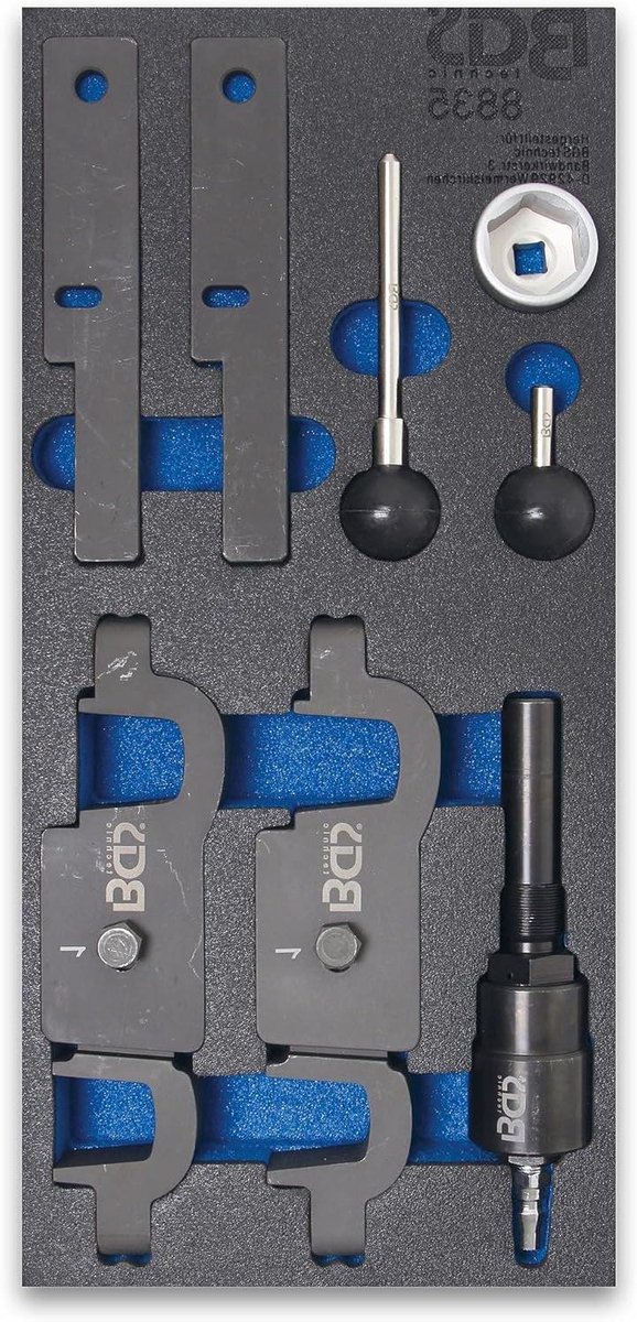 Gereedschapmodule Motor - Motorafstelset - Motoronderhoud - 8-delige set - 56 cm - Meerkleurig