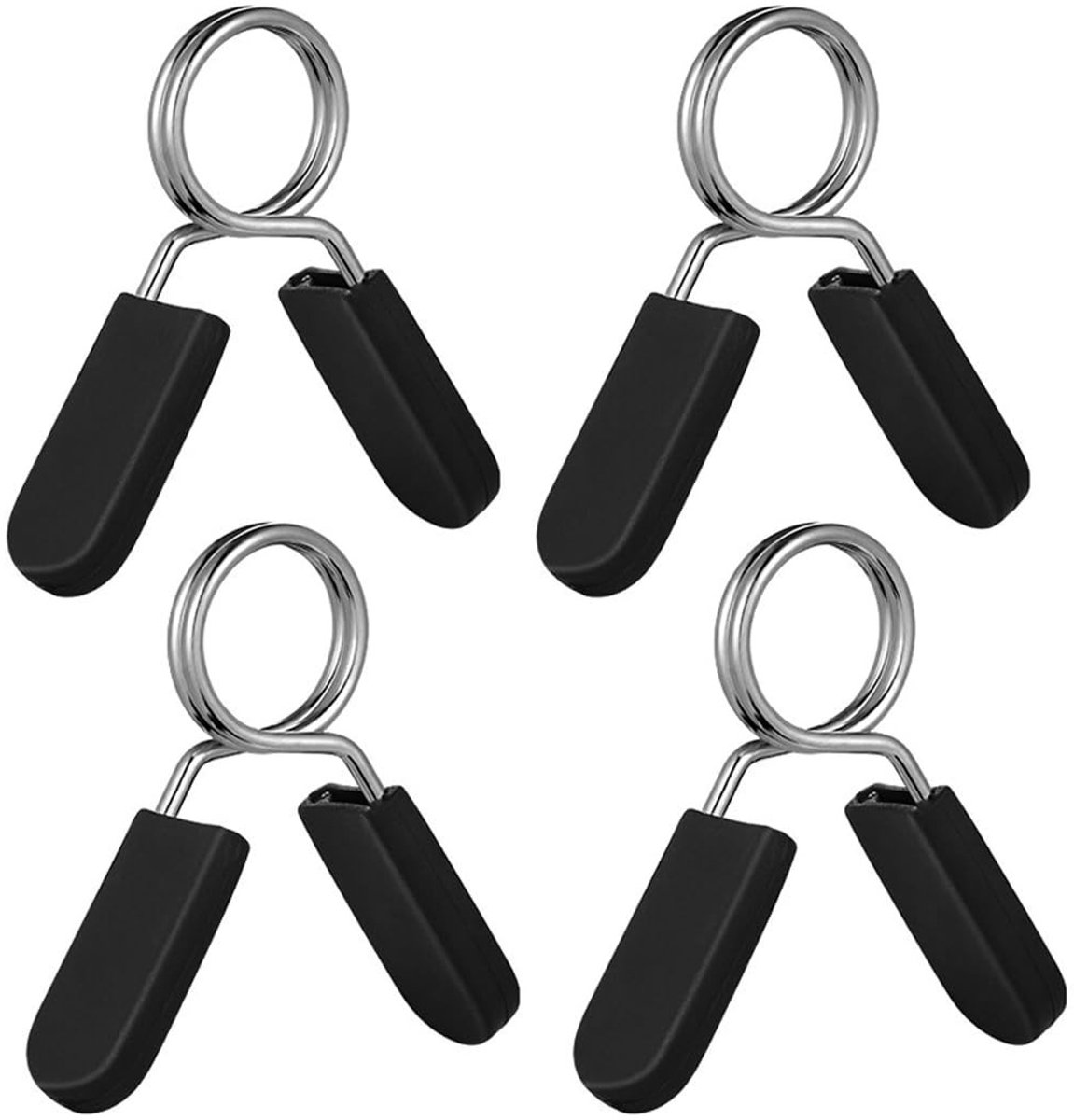 ONF3 - veerklemmen - fitnessaccessoires - onmisbaar voor haltertraining - 4 stuks - krachttraining - veilig bevestigen van gewichten - geschikt ...