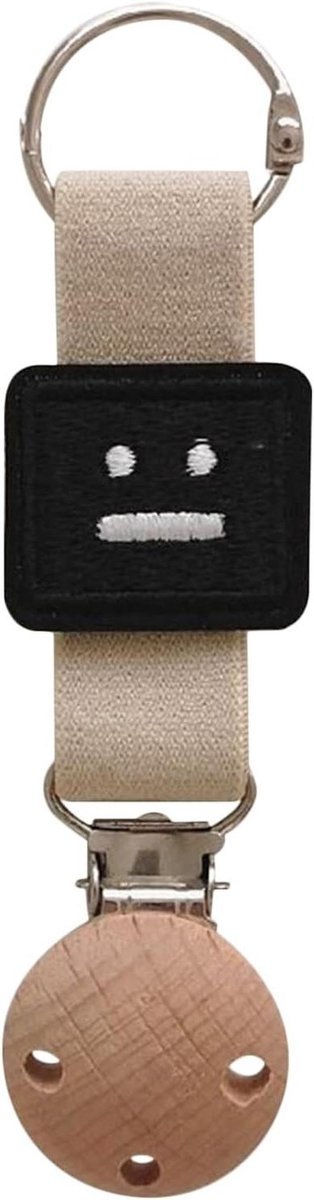Hoed clip - Reis accessoire - Handen vrij - Sterke magneet - 14x5x2 cm - Zwart