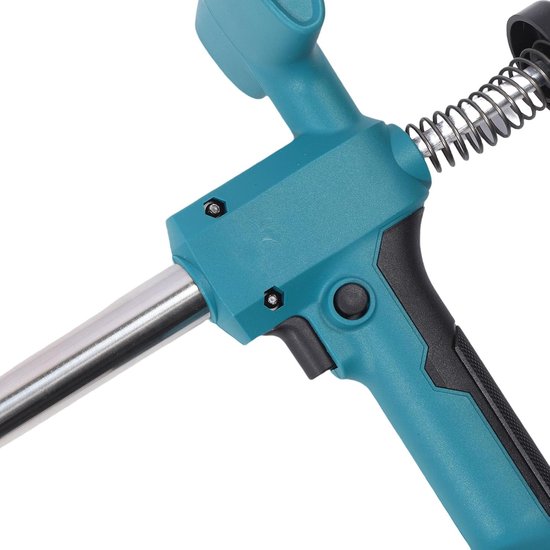 Elektrische onkruidtrekker - Draadloze trimmer - Gazon onderhoud - Diep wortel verwijderen - Tot 15 cm diep - Groen — afbeelding 2