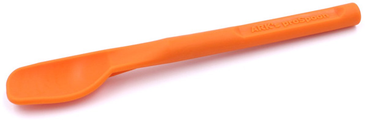 ARK Therapeutic lepel baby voedingstherapie oranje groot BPA-vrij.