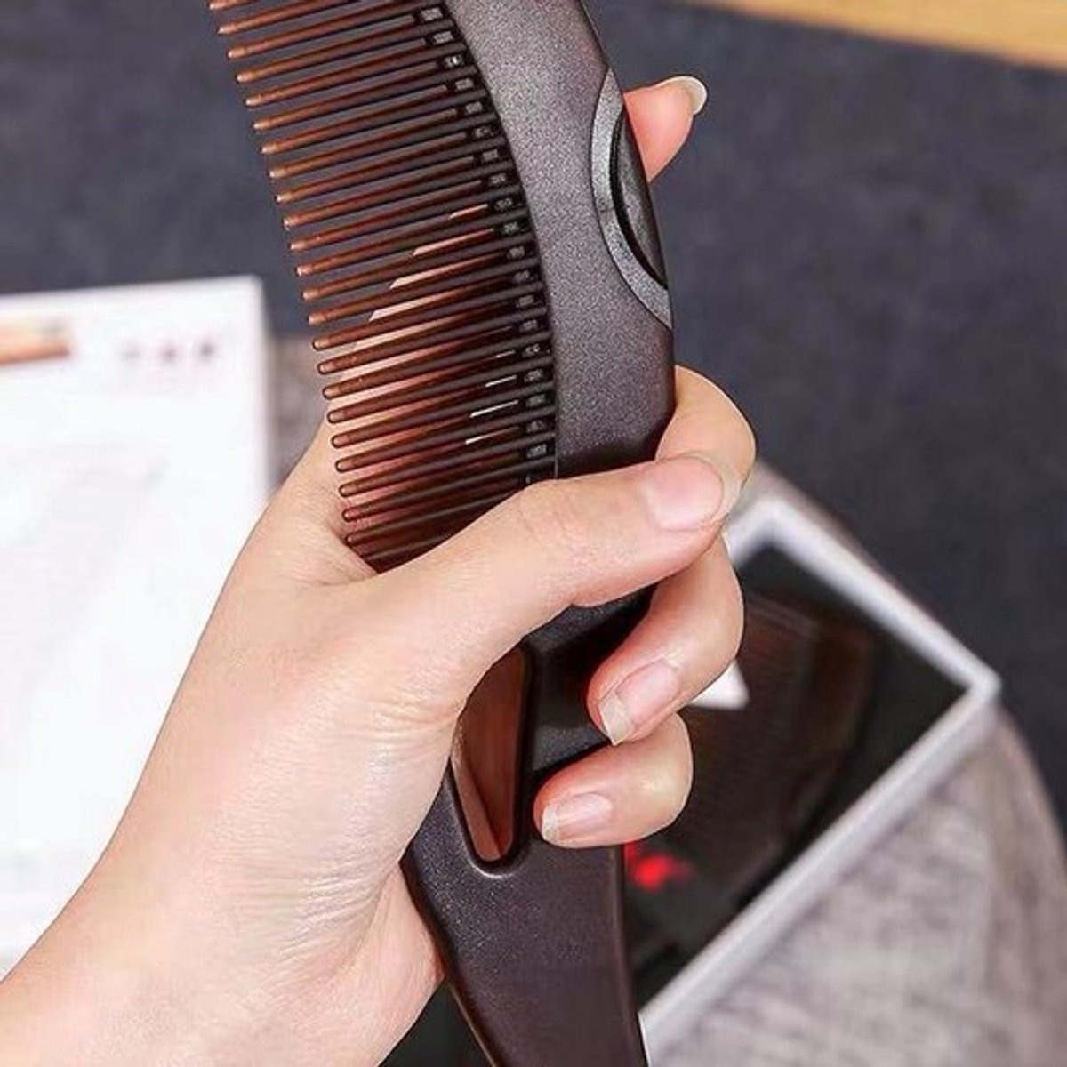 Roosmassagekam voor hoofdhuidmassage en haarverzorging - 6 stuks.